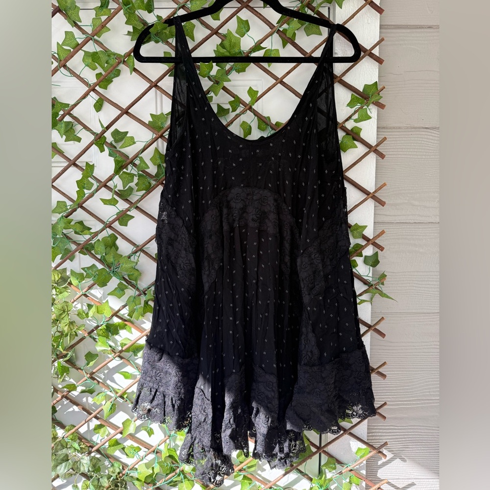 Free People Lace Slip Dress